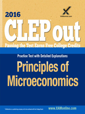 cover image of CLEP Principles of Microeconomics